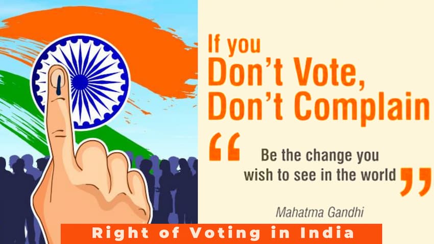 image of Right of Voting in India: The Right upon which all other Rights depend